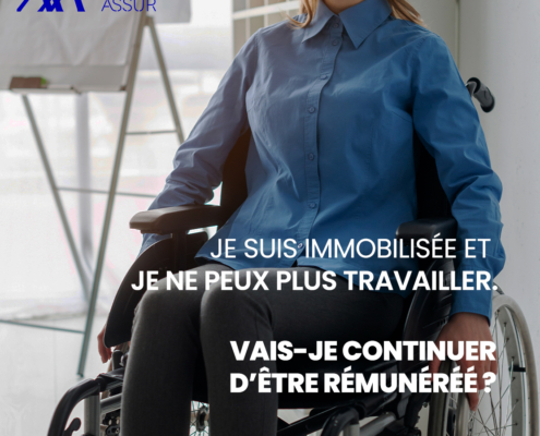 rémunération en cas d'immobilisation