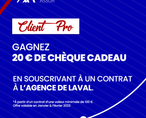 chèque cadeau axa pro assur